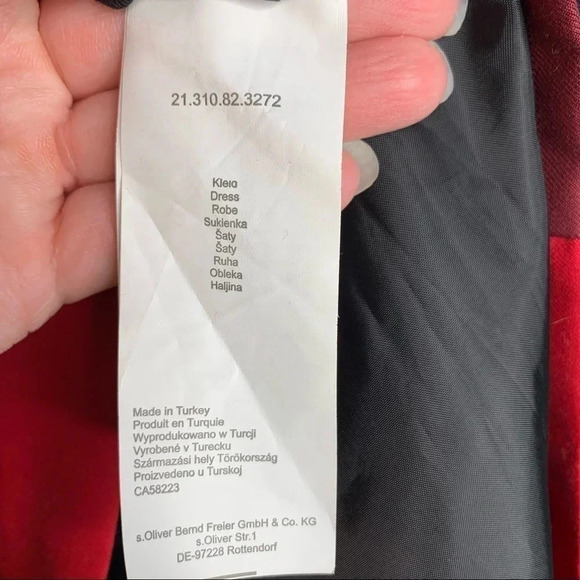 Marcel Ostertag for S. Oliver Sheath Dress Size 8 - Picture 10 of 13